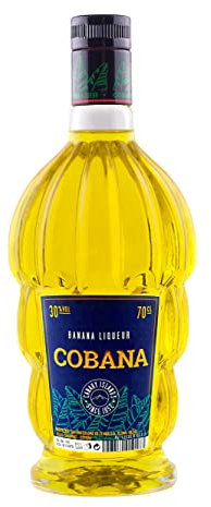Licor Platano Cobana Kanarischer Bananenlikör 700 ml | 30% Vol.