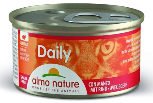 Almo Nature Daily Nassfutter für Erwachsene Katzen 159 - Dose 85 g.
