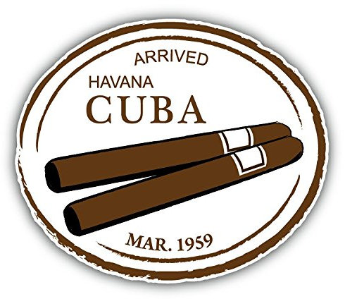 Havana Cuba Grunge Travel Stamp Hochwertigen Auto-Autoaufkleber 12 x 10 cm
