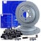 ATE Bremsenset Hinterachse inkl. Bremsscheiben hinten Ø 296 mm voll und Bremsbeläge hinten + Verschleißkontakt Kompatibel mit MERCEDES-BENZ VIANO (W639), VITO/MIXTO Kasten (W639), VITO Bus (W639)