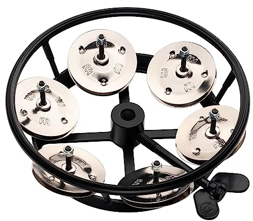 Hihat Tambourine Jingle Effect, Stainless Steel — NOT MADE IN CHINA — Mountable on Any Pull Rod, 2-YEAR WARRANTY