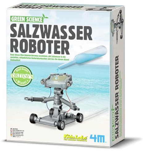 Mit Salz angetriebener Roboter