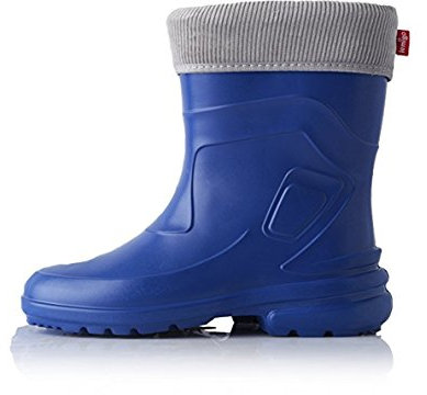 LEMIGO Damen Gummistiefel Jessy 800 (41, Navy/Grau)