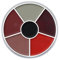 Creme Color Wheel Brandwunde Verletzungen schminken Halloween Schminke Profi Theaterschminke