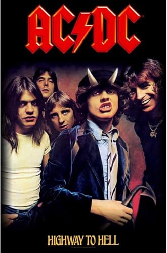 Highway to Hell Textil Poster [Import]