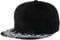 Aivtalk Original Basecap Hip-Hop Cap Kappe Unisex Snapback Verstellbare Baseballcap Schirmmütze - Schwarz