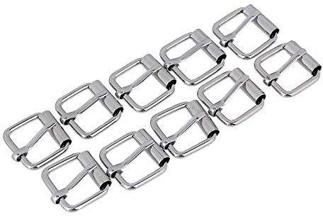 BQLZR 2cm Silber Roller Hardware Dornschließe für Handtaschen & Bekleidungszubehör 10er Pack