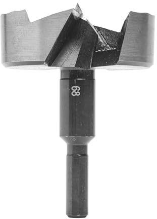 ENT 40068 Forstnerbohrer Wave Cutter Durchmesser (D) 68 mm, NL 60 mm, GL 90 mm, S 10 mm