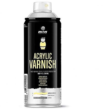 Spray industrial BARNIZ ACRILICO MATE 400 ML