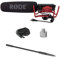 Rode VideomicPro Microphone on Camera VideoMic Rycote Lyre Pack