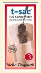 Teeparadies Löw Papierfilter t-sac Kannenfilter Gr. 3