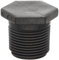 Banjo PLUG100 Polypropylene Pipe Fitting, Plug, Schedule 80, 1 NPT Male