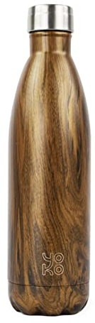 Yoko Design - BOUTEILLE ISOTHERME 750 ML BOIS