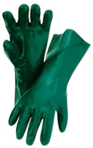 Ekastu 381 628 Polyvinylchlorid Chemiekalienhandschuh Größe (Handschuhe): 10, XL EN 374-1:2017-03/Typ A, EN 374-5:2017-