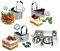 NewlineNY de acero inoxidable de 12 PC anillos fijados postre: 4 Cubiertas y 8 anillos (4 redondas, 2 cuadrados, 2 rectangular)