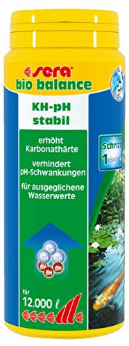 sera pond bio balance 500 ml (550 g) Grundpflegemittel zur sicheren Stabilisierung der Wasserwerte im Teich - verhindert pH-Wert-Schwankungen, Zur sicheren Erhöhung und Stabilisierung von KH & GH