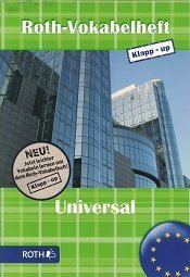 Vokabelheft A5 Universal sort. ROTH 88797 Klappup [Misc. Supplies]
