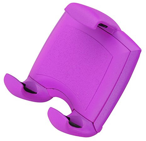 hr-imotion Universal Lüftungshalterung Quicky Air Pro für alle Smartphones & Handys zwischen 58 und 84mm [Made in Germany | 360 Grad drehbar | vibrationsfrei Einhandbedienung] - 22111701 - lila