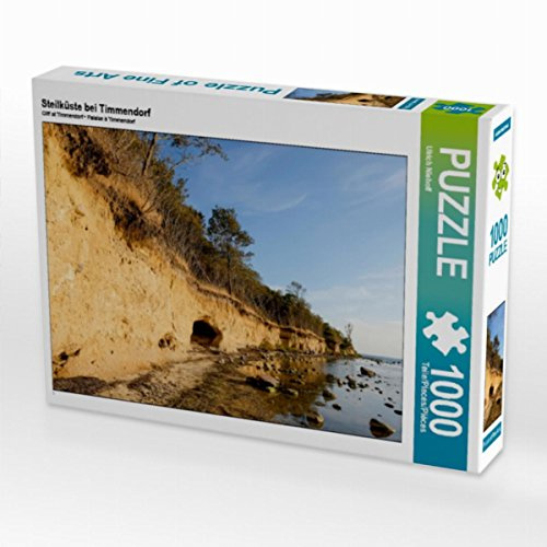 CALVENDO Puzzle Steilküste bei Timmendorf | 1000 Teile Lege-Größe 64 x 48 cm Foto-Puzzle für glückliche Stunden