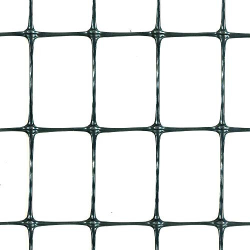 TENAX Millennium 1,00x10 m Anthracite, Clôture en plastique, Filet de Clôture en Plastique Résistant comme le Métal