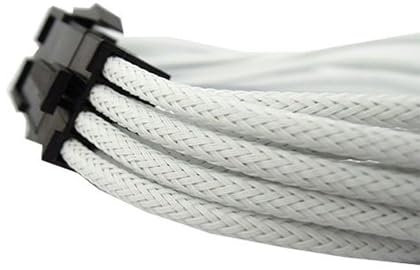 GELID Solutions Cavo 8 PIN EPS | Manica singola bianca | AWG 18 | Dimensioni 30 cm | Colore bianco