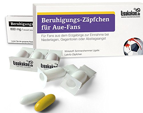 Ligakakao Geschenk männer ist jetzt BERUHIGUNGS-ZÄPFCHEN® für AUE Fanartikel Fans by