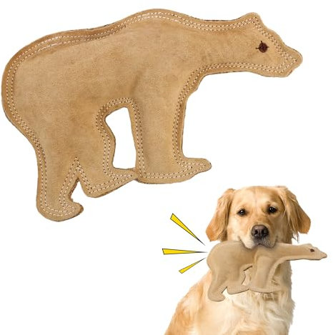 SPOT Ethical Pet Dura-Fused Hundespielzeug aus Leder, Größe L, 17,8 cm