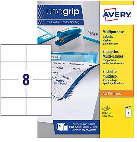 Avery 3427 Universal-Etikette (A4)