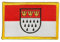 Aufnäher Patch Flagge Deutschland Stadt Köln - 8 x 6 cm