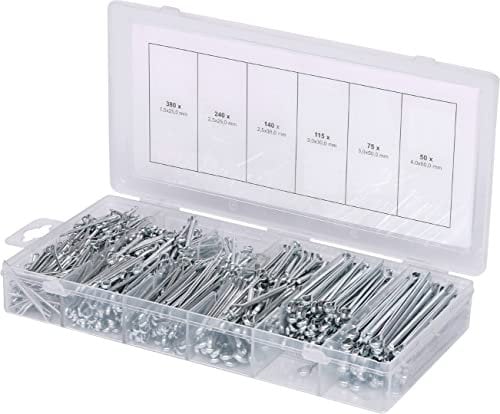 KS Tools 970.0330 Sortiment Splinte, 1000-tlg.