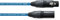 CORDIAL CABLES Câble micro XLR 10 m bleu CÂBLES MICROPHONE Select Symétrique Standard