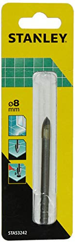 STANLEY STA53242-QZ - Broca para vidrio y cerámica ø 8x83 mm