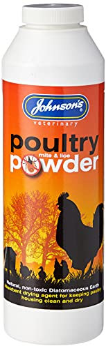 Johnsons Poultry Mite & Lice Powder,White