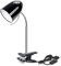 Aigostar Lámpara de Escritorio con Pinza Retro， Lampara Lectura Pinza sin Bombilla， Flexo LED Escritorio con Pinza para Cama Compatible con Bombillas Modelo E27 (Máx. 240V)， cable de 153 cm， Negro