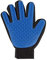 Hommii 2-in-1 Tierhaar Gummi Handschuh Entferner, Blue