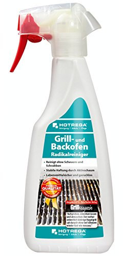 HOTREGA Profi Grill- & Backofen Radikalreiniger, 500 ml - Kraftvolle Reinigung ohne Schrubben, Lebensmittelsicher