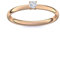 Verlobungsring Vorsteckring Rosegold Ring Zirkonia 585 + inkl. Luxusetui + Zirkonia Ring Rosegold Zirkoniaring Rosegold (Rosegold 585) - Concinnity Amoonic Schmuck AM161 RS585ZIFA52