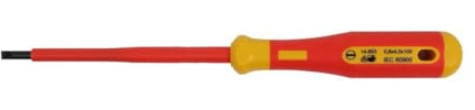 Bernstein 14-653 VDE Screwdriver 100 x 4 mm with 2-Component Handle
