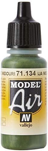 Vallejo Model Air 17 ml Acrylic Paint - Ija Midouri Green