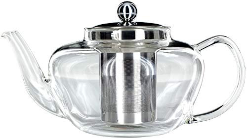 Judge Horwood TC295 1 litro Tetera de Cristal, Transparente