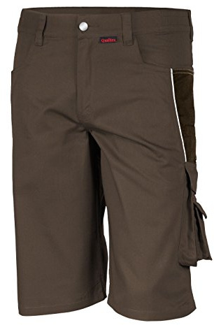 Qualitex PRO Shorts MG245 - haselnuss/Kastanie - Größe: 44