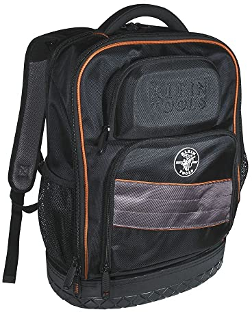 Klein Tools 55456BPL Tradesman Pro Tech Rucksack, 55439BPTB