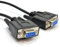 9 Polig DB9 Seriell RS232 Null Modem Hoch Geschwindigkeit Abgeschirmtes Kabel 1 m [1 Meter/1m]