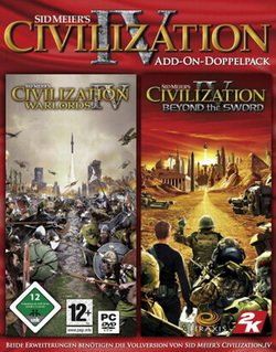 Sid Meier's Civilization IV: Add-on Doppelpack (Warlords + Beyond the Sword) [Software Pyramide]