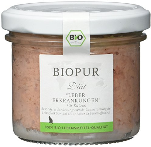 Premium Bio Diät-Katzefutter bei Übergewicht (Nassfutter) in Lebensmittelqualität, 12er Pack (12 x 100 g)