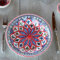 Assiette creuse Bakir rouge - D 24 cm