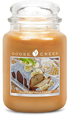 Goose Creek Kerzen-Glas 24 Unzen - Sweet Banana Bread