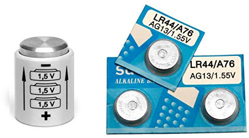 Adapter Batterie Fuer Kiev 60 TTL Prism + 3 Batterien 1,5 V LR44