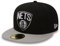 New Era - NBA Brooklyn Nets Basic 59Fifty Cap - Black-Grey Größe 7 1/4 (57,7cm)