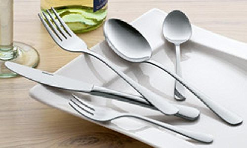 Esmeyer BBMBD-Edition 12-tlg. Menülöffel SYLVIA aus Chrom-Edelstahl 18/0, alle Teile